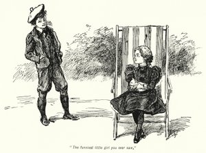 Ilustración para La Historia de los Buscadores de Tesoros de E. Nesbit de Gordon Frederick Browne