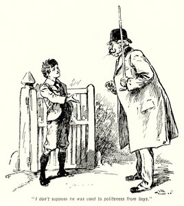 Ilustración para La Historia de los Buscadores de Tesoros de E. Nesbit