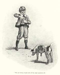 Ilustración para La Historia de los Buscadores de Tesoros de E. Nesbit de Gordon Frederick Browne