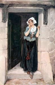 La expresión habitual de su rostro era una dulce melancolía de Gordon Frederick Browne