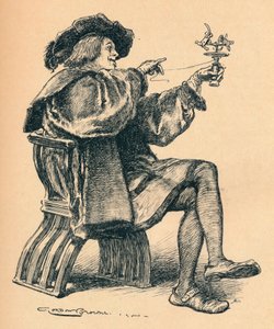 Los títeres, c1900 de Gordon Frederick Browne