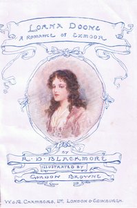 Página de título, de Lorna Doone publicado por W & R Chambers Ltd