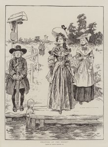 Esperando en el Ferry de Gordon Frederick Browne
