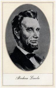 Abraham Lincoln, 16º Presidente de los Estados Unidos, principios del siglo XX de Gordon Ross