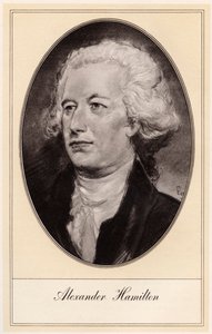 Alexander Hamilton, político estadounidense, principios del siglo XX de Gordon Ross