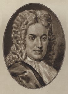 Daniel Defoe (litografía) de Gordon Ross