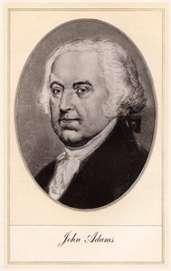 John Adams, segundo presidente de los Estados Unidos, principios del siglo XX de Gordon Ross