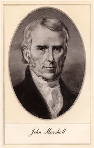 John Marshall, estadista y jurista estadounidense, principios del siglo XX de Gordon Ross
