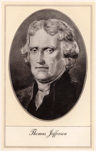 Thomas Jefferson, tercer Presidente de los Estados Unidos, principios del siglo XX de Gordon Ross