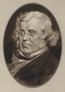 William Makepeace Thackeray (litografía) de Gordon Ross