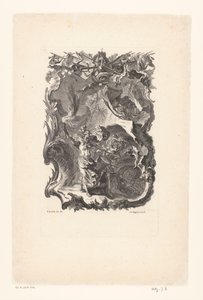 Los horrores de la guerra, número 2 Schrecken des Krieges (título de la serie sobre el objeto) de Gottfried Bernhard Götz