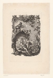 Los horrores de la guerra, número 6 Schrecken des Krieges (título de la serie sobre el objeto) de Gottfried Bernhard Götz