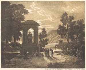 Paisaje Clásico de Gottfried Engelmann