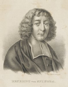 Retrato de Baruch Spinoza, c. 1830-1840 de Gottfried Küstner