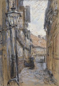 Calle en Teilfeld, 1890