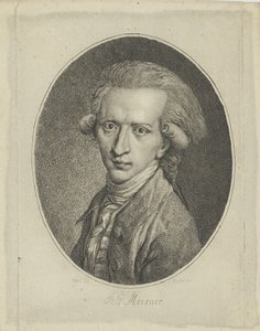 Retrato de August Gottlieb Meissner 1753-1807, c. 1800