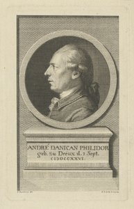 Retrato de François-André Danican Philidor, c. 1790