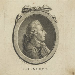 Retrato del compositor Christian Gottlob Neefe 1748-1798, c. 1780 de Gottlob August Liebe
