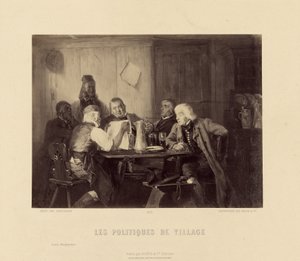 "Village Politics" de Scholesser de Goupil and Cie.