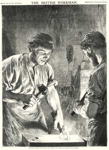 Metiendo la cuña delgada, o, "Golpea mientras el hierro está caliente" de Gourlay Steel