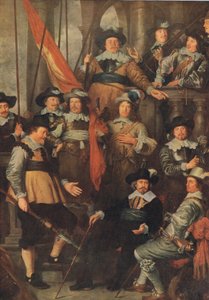 La compañía de la Guardia Cívica de Ámsterdam 1645, Bibbys Annual, 1916-17 de Govaert Flinck