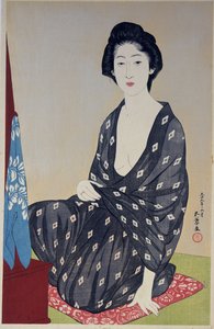 Natsugoromo no onna (Mujer vestida de verano) de Goyo Hashiguchi