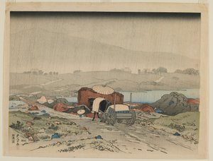 Yabakei, era Taisho, 1918 de Goyo Hashiguchi