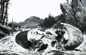 Alexander Mackenzie comienza su búsqueda de una ruta a través de Canadá con un espeluznante paseo por el río