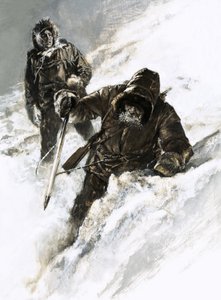 El Dr. Isaac Stringer y C. F. Johnson atravesaron el Yukón