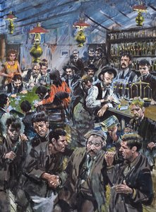 Reino torcido de "Soapy" Smith (1860-98) (gouache sobre papel)