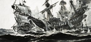 Batalla naval no identificada
