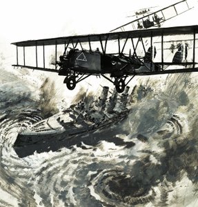 William Mitchell y los bombarderos de la Primera Guerra Mundial