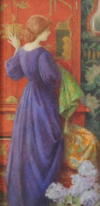 The Lacquer Cabinet, c.1920 (acuarela sobre papel) de Graham Robertson