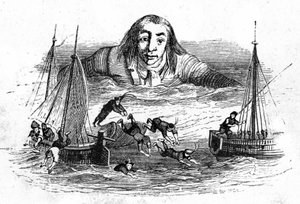 Ilustración de "Los viajes de Gulliver" de Jonathan Swift