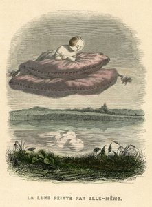 Ilustración para la novela "Un Autre Monde" de Henri Fournier