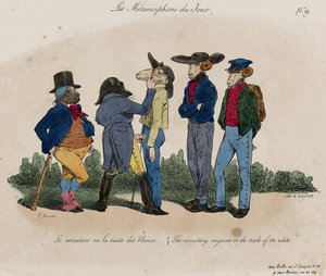 Les Metamorphoses du Jour, No. 19 de Grandville