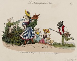 Las Metamorfosis del Día, No. 35 de Grandville