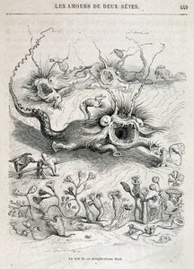 Los amores de dos bestias (carrera de obstáculos de monstruos) - en 