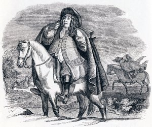 Febo y Bóreas - Fábulas de La Fontaine de Grandville