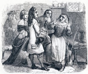 Las adivinas - Fábulas de La Fontaine de Grandville