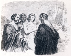 Discurso de Sócrates - Fábulas de La Fontaine de Grandville