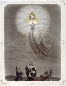 Estrellas: Mujer representando "The Good Star" - por Grandville