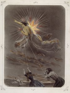 Estrellas: Mujer representando "The evil star" (la desgracia) - por Grandville