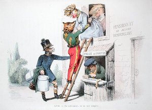 El rapto o La astuta estratagema, caricatura de la serie 