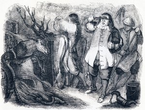 El ojo del amo - Fábulas de La Fontaine de Grandville
