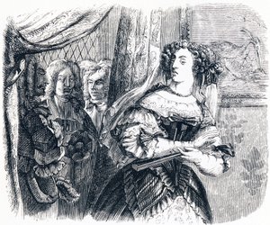 La niña - Fábulas de La Fontaine de Grandville