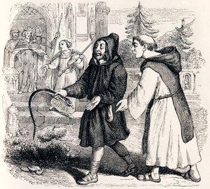 El pastor y el rey - Fábulas de La Fontaine de Grandville