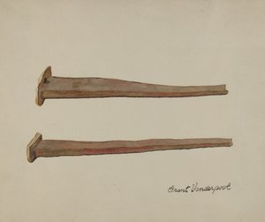 Clavos forjados a mano de Grant Vanderpool