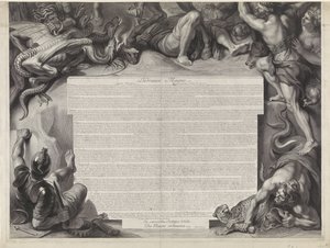 Retrato ecuestre alegórico de Luis XIV, rey de Francia