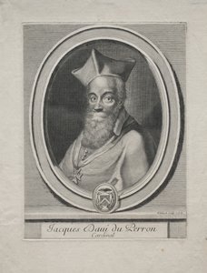 Cardenal Jaques Davey Duperron de Gérard Edelinck